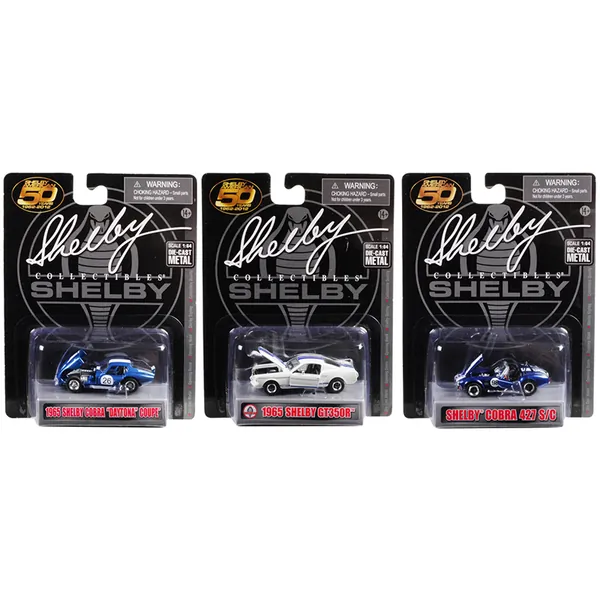 Shelby Collectibles SC753bk — 1965 Ford Mustang Shelby GT350R #98B Diecast Model Car