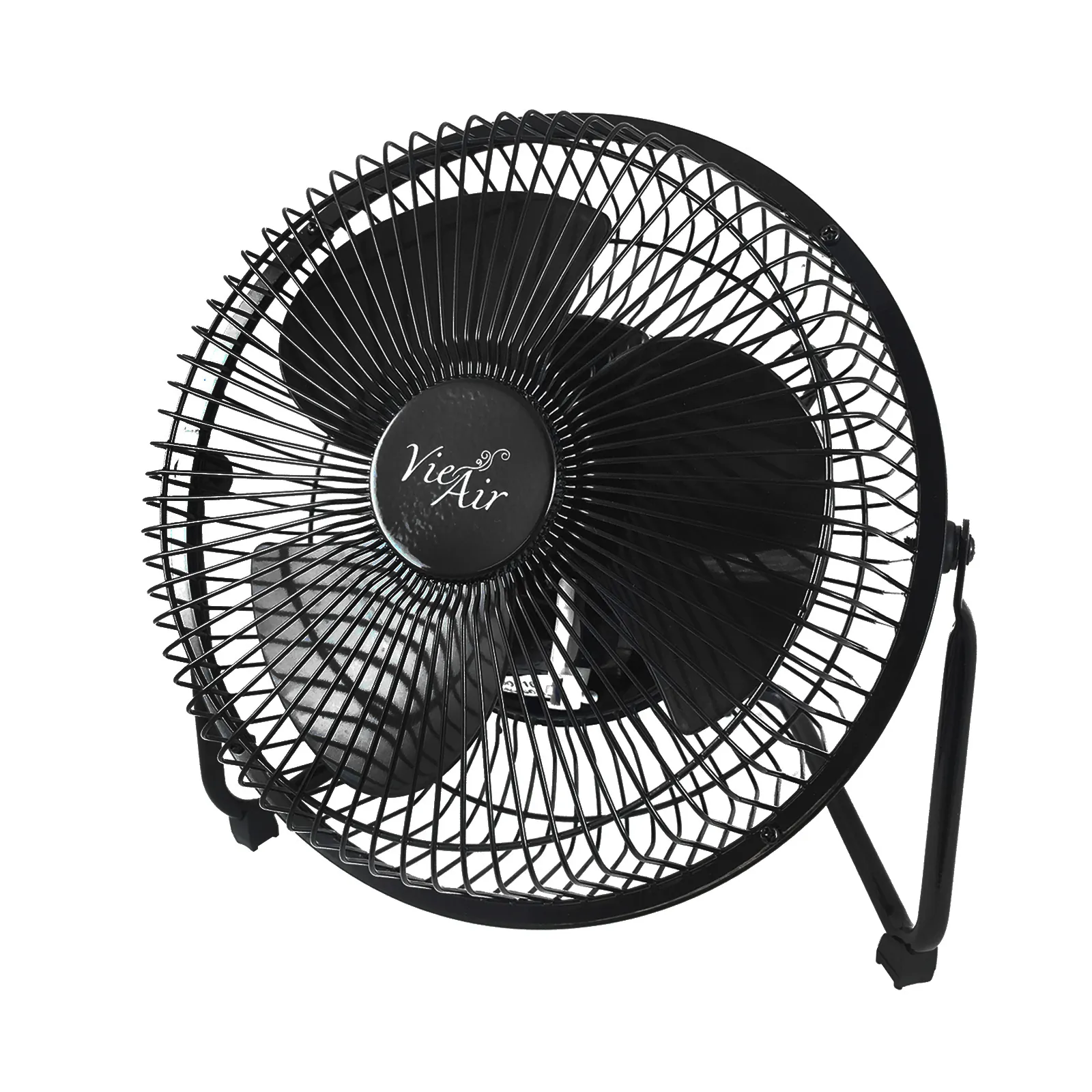 VIE AIR VA-8PB — Vie Air 8 Inch High Velocity Metal Desk and Floor Fan