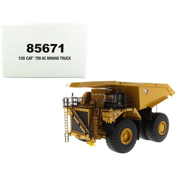 Diecast Masters 85671 — CAT Caterpillar 798 AC Mining Truck High Line Series 1/50 Diecast Model by Diecast Masters 85671