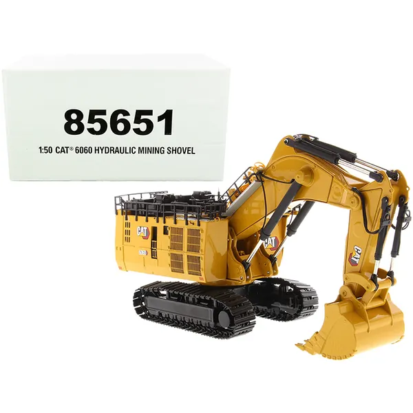 Diecast Masters 85651 — CAT Caterpillar 6060 Hydraulic Mining Backhoe Shovel High Line Series 1/87 (HO) Diecast Model by Diecast Masters 85651