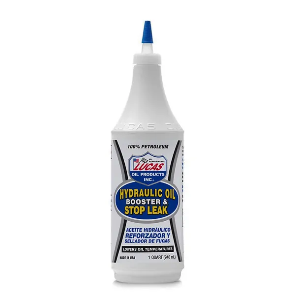LUCASOIL 10019LS — Lucas Oil Hydraulic Oil Booster and Stop Leak - 1 Quart