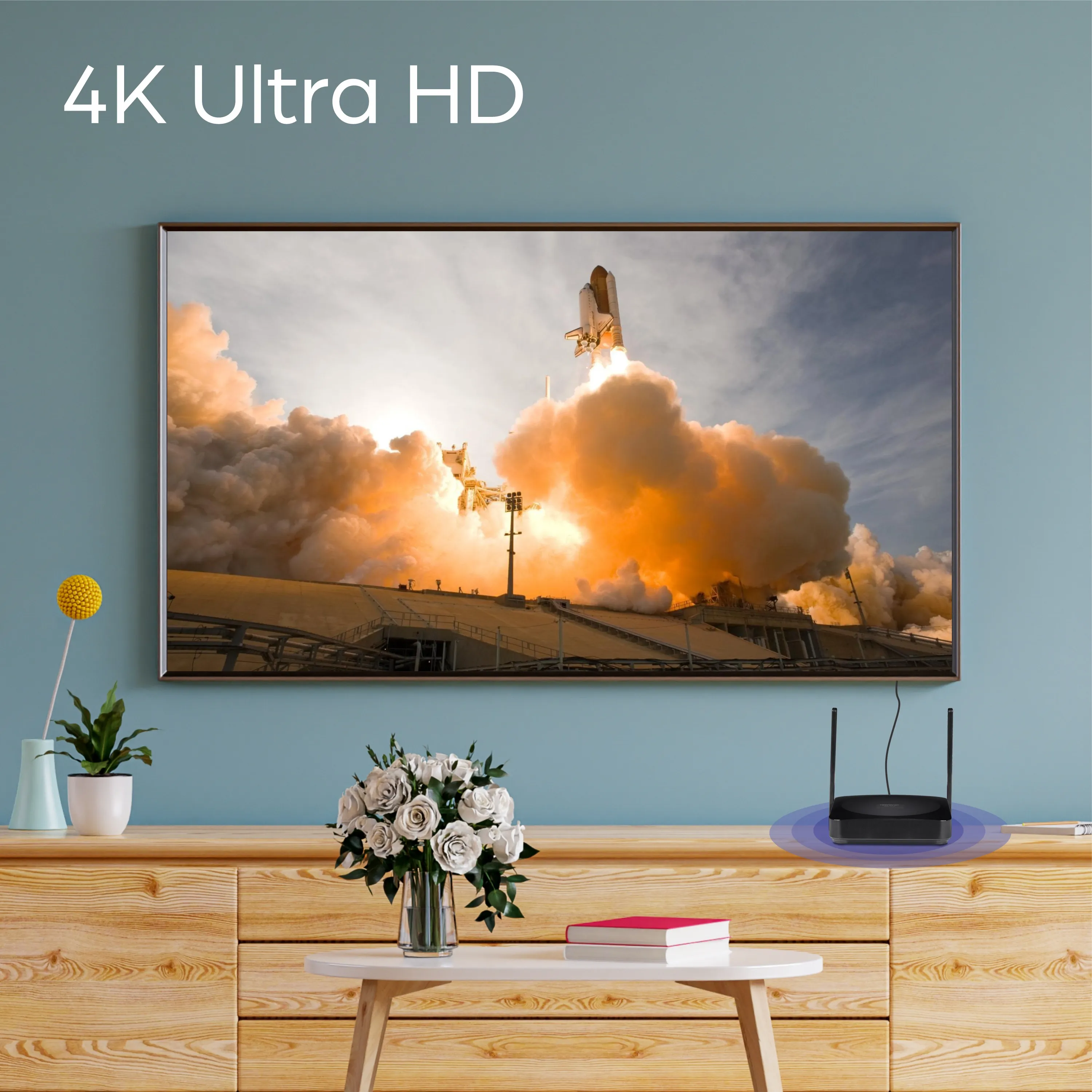 TRENDNET TWP-101T — 4K WIRELESS HDMI EXTENDER ADD-ON TRANSMITTER (FOR TWP-100R1K)