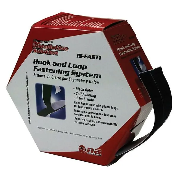 Nippon Labs FAST1 — Pipeman 14 ft. 9 in. Self-Adhesive Hook & Loop Tape
