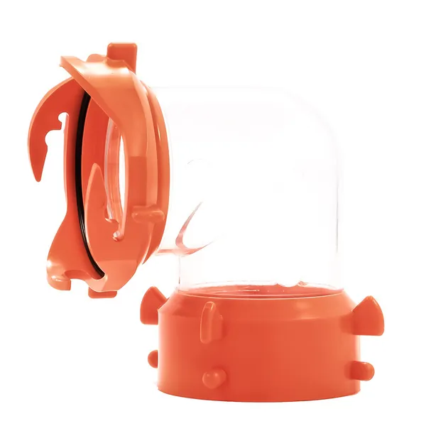 Camco 39857 — Camco RhinoFLEX 90-Degree Swivel Fitting Clear