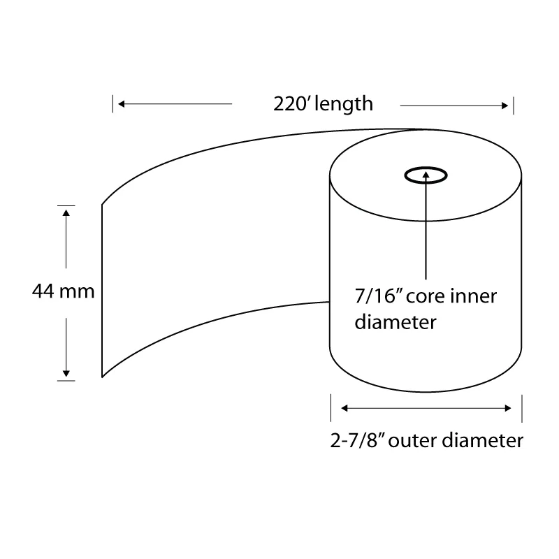 TST IMPRESO TNT3178 - TST PAPER 1.75 X 220
