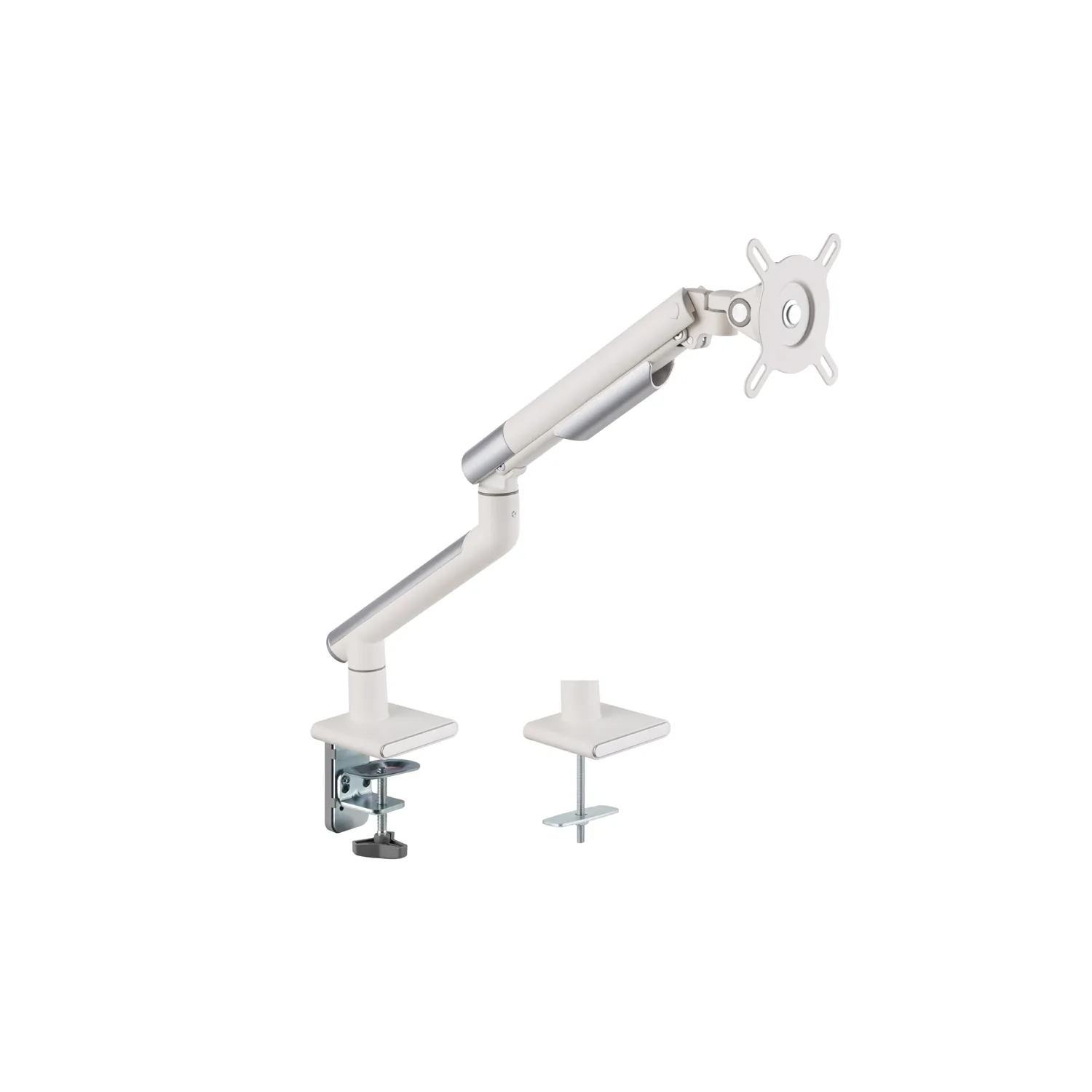 AMER NETWORKS HYDRA1A — SINGLE MONITOR MOUNT ARTICULATING ARM (ARCTIC WHITE)