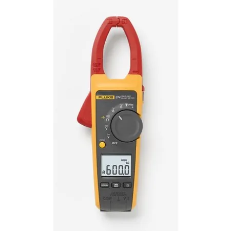 Fluke Networks FLUKE-374 FC — 600A AC/DC TRMS Wireless Clamp Meter with Test Leads