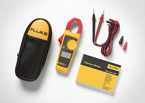 Fluke Networks FLUKE- 323 — 400A AC True RMS Clamp Meter with Test Lead