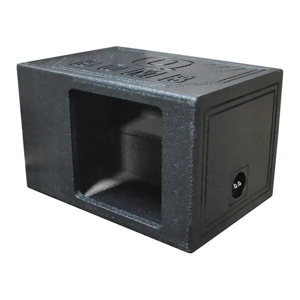 Qpower QBOMB12VLSINGSQ — Qpower Single 12 Bomb Box Square Ported Square Woofer opening