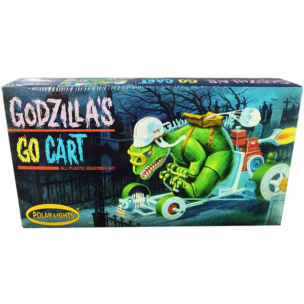 Polar POL987 — Godzilla's Go Cart (Skill 2) Model Kit by Polar Lights POL987