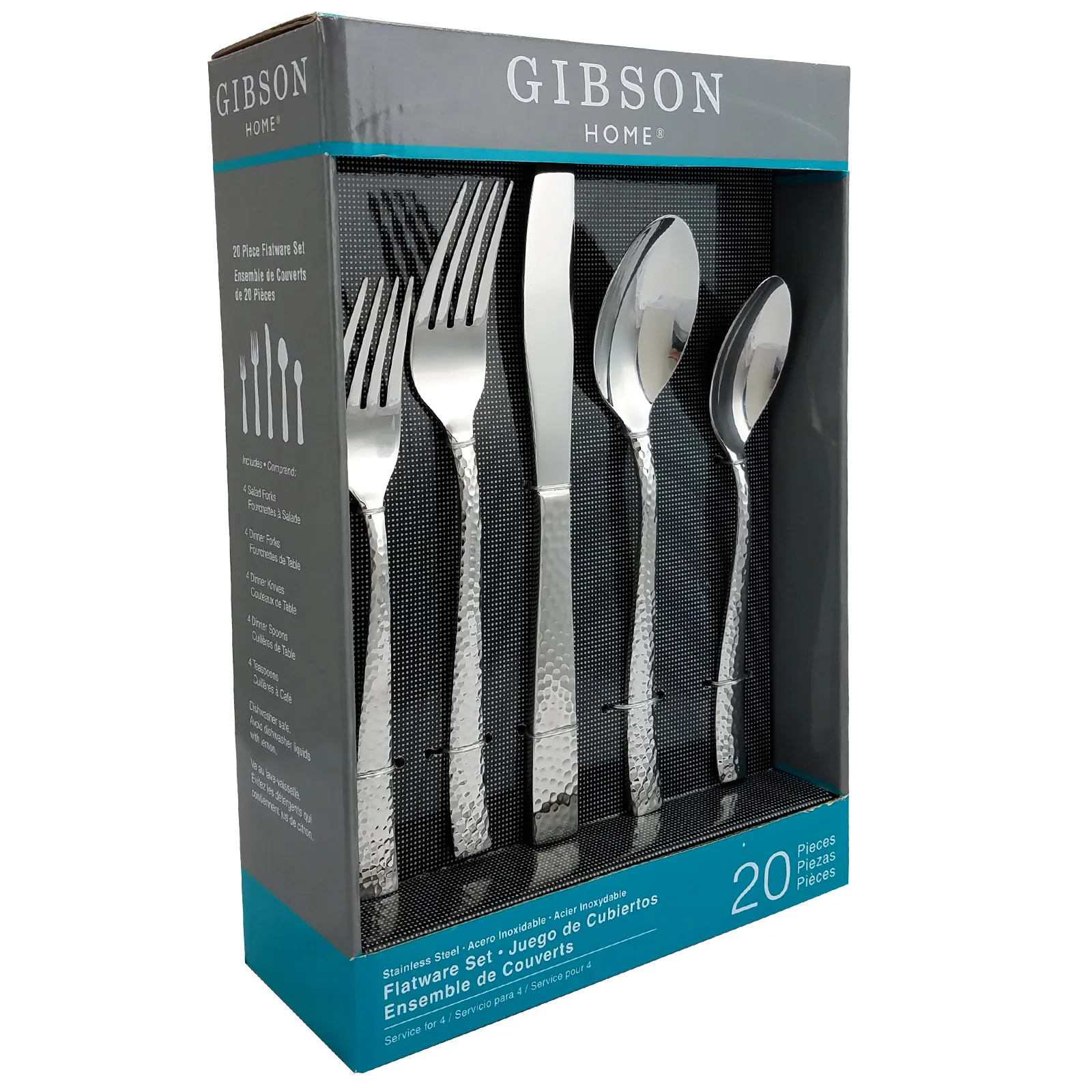 Gibson 91150.20 — Gibson Royal Brighton 20 Piece Flatware Set