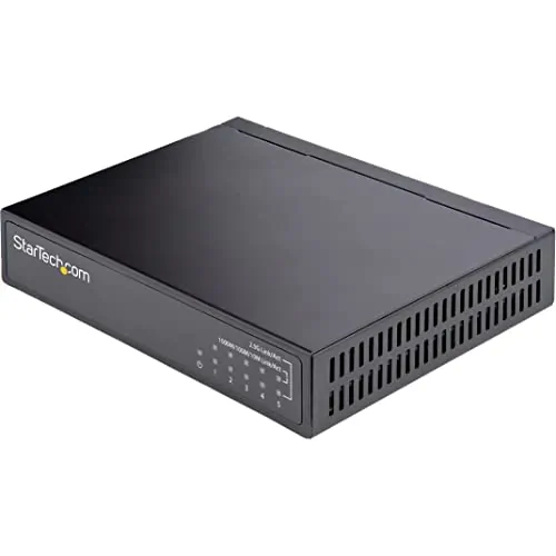 STARTECH DS52000 — UNMANAGED 2.5G SWITCH, 5 ETHERNET PORTS