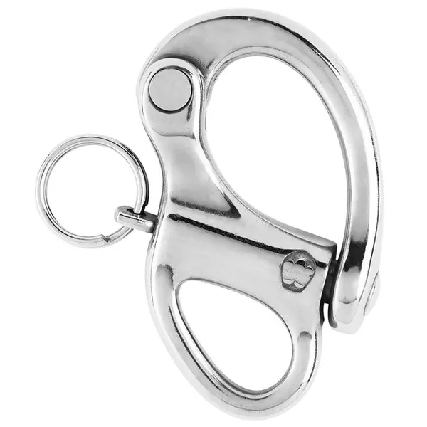 Wichard Marine 02471 — Wichard 2" Snap Shackle w/Fixed Eye - 50mm