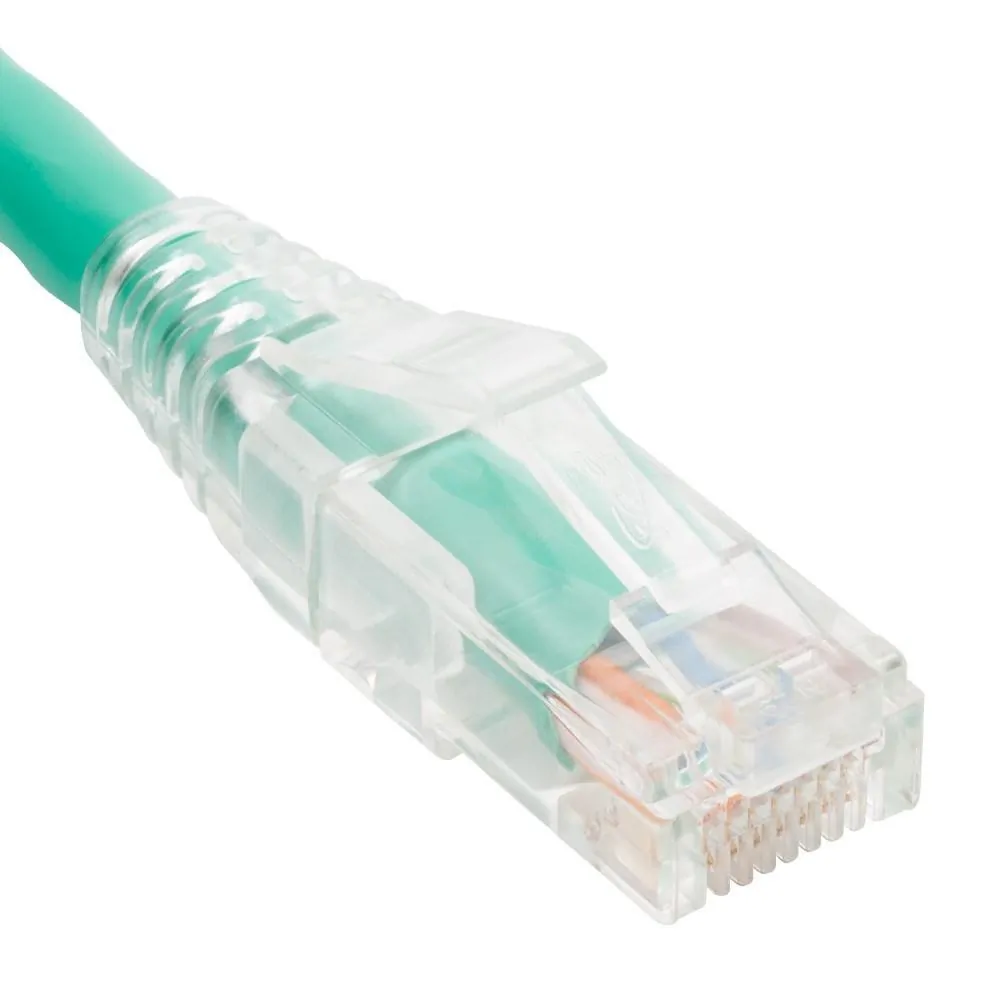 Cablesys ICC-ICPCST14GN — 14' Green CAT6 Patch Cord with Clear Boot