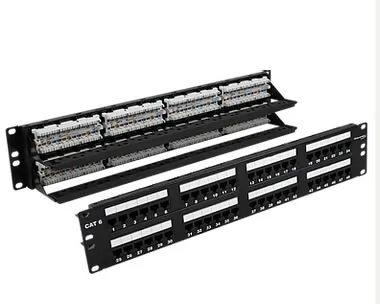 Wavenet WAV-6EPP48 — 48-Port CAT6 Patch Panel - Rack Mountable