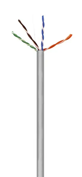 Wavenet WAV-CAT6V-PLEN-GY — High-Performance Cat 6 Plenum Data Cable - Gray