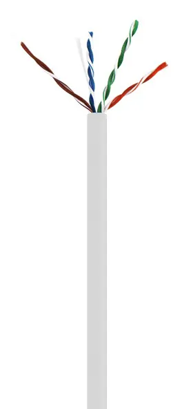 Wavenet WAV-CAT6V-CMR-WH — High-Performance CAT6 550MHz Ethernet Cable - 1000 ft