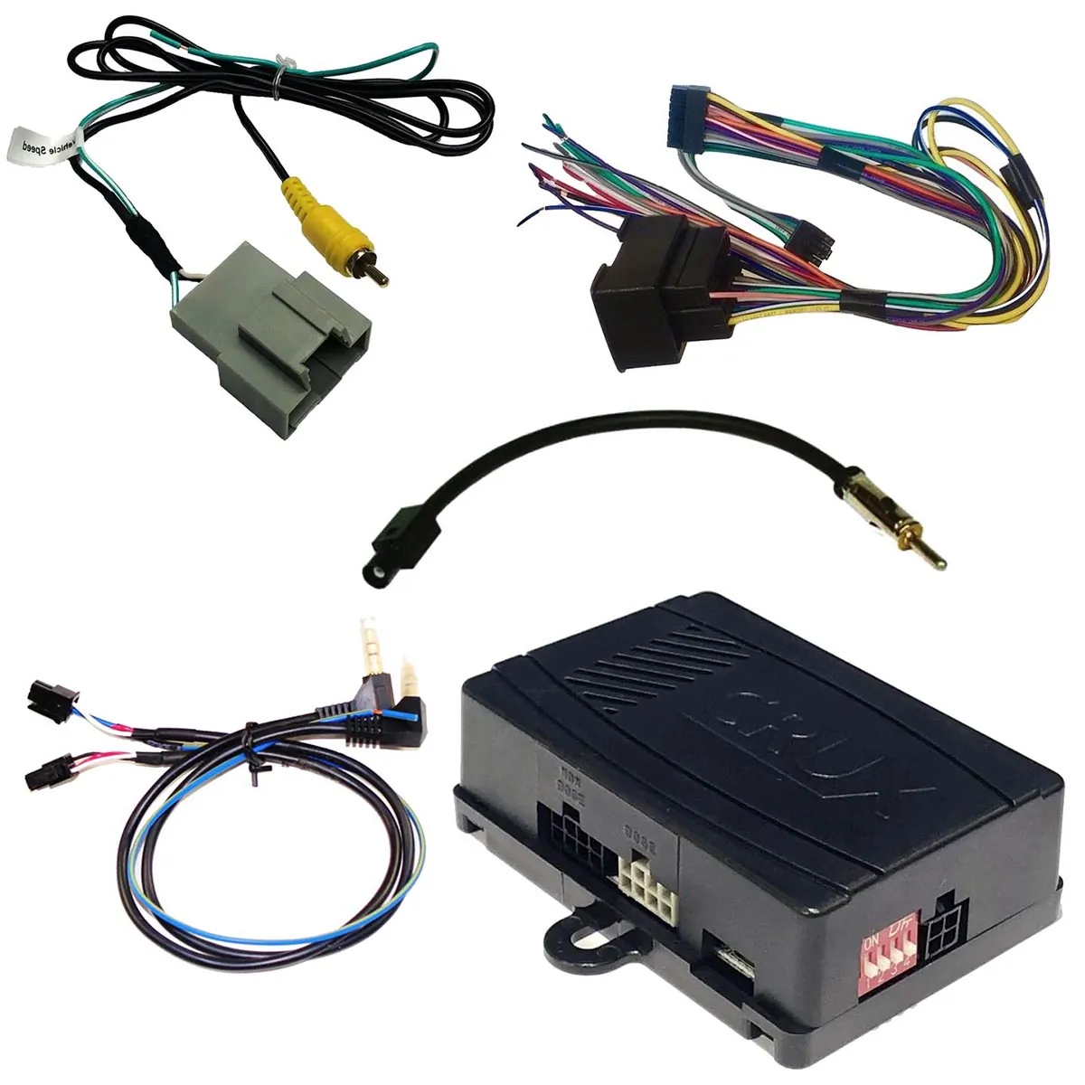CRUX SWRGM49N — Crux Radio Interface for GM Vehicles with SWC & RVC Retention