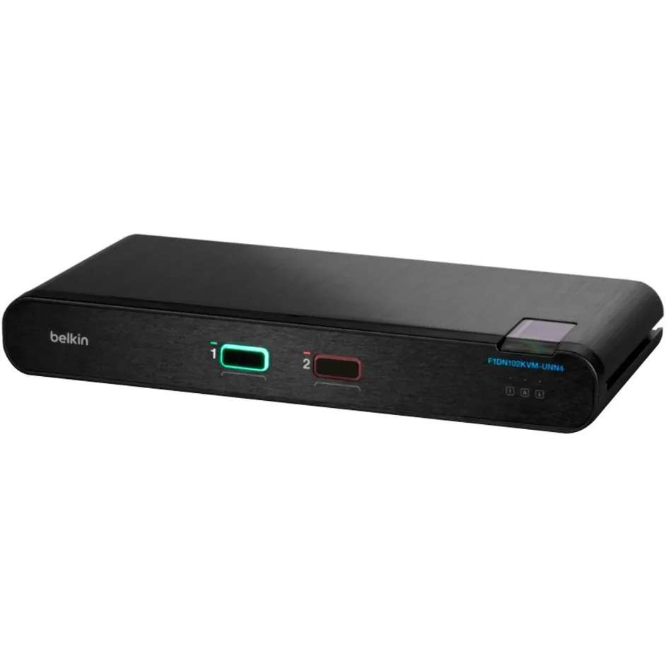 Belkin F1DN102KVM-UNN4 — 2 PT 1 HD DP/HDMI UNVL SKVM WO/CAC PP4.0