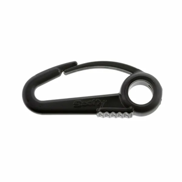 Scotty Fishing CW35470 — Scotty Nylon Snap Hook Black 6-Pack