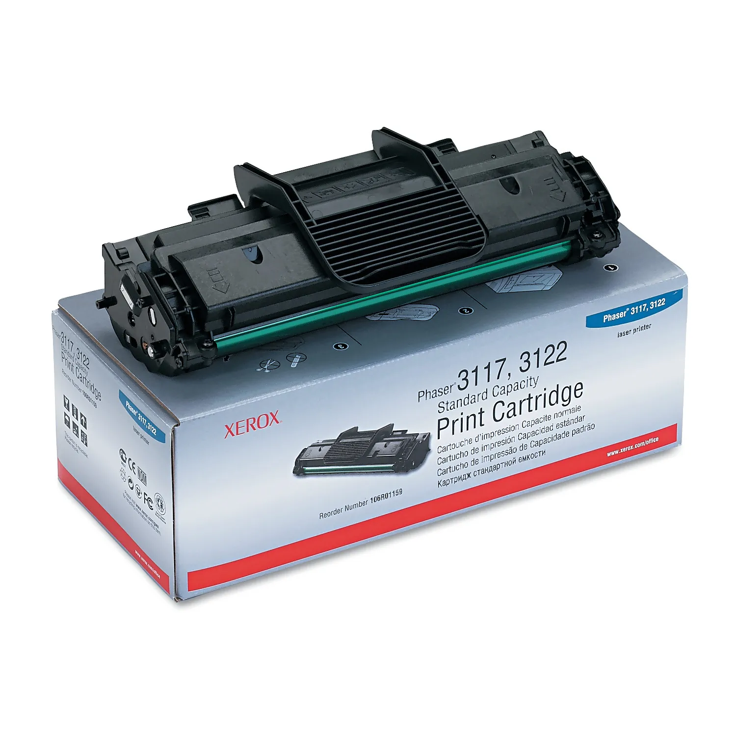 XEROX 106R01159 — STANDARD CAPACITY PRINT CARTRIDGE FOR PHASER 3117 / 3122 / 3124 / 3125, 106R0115