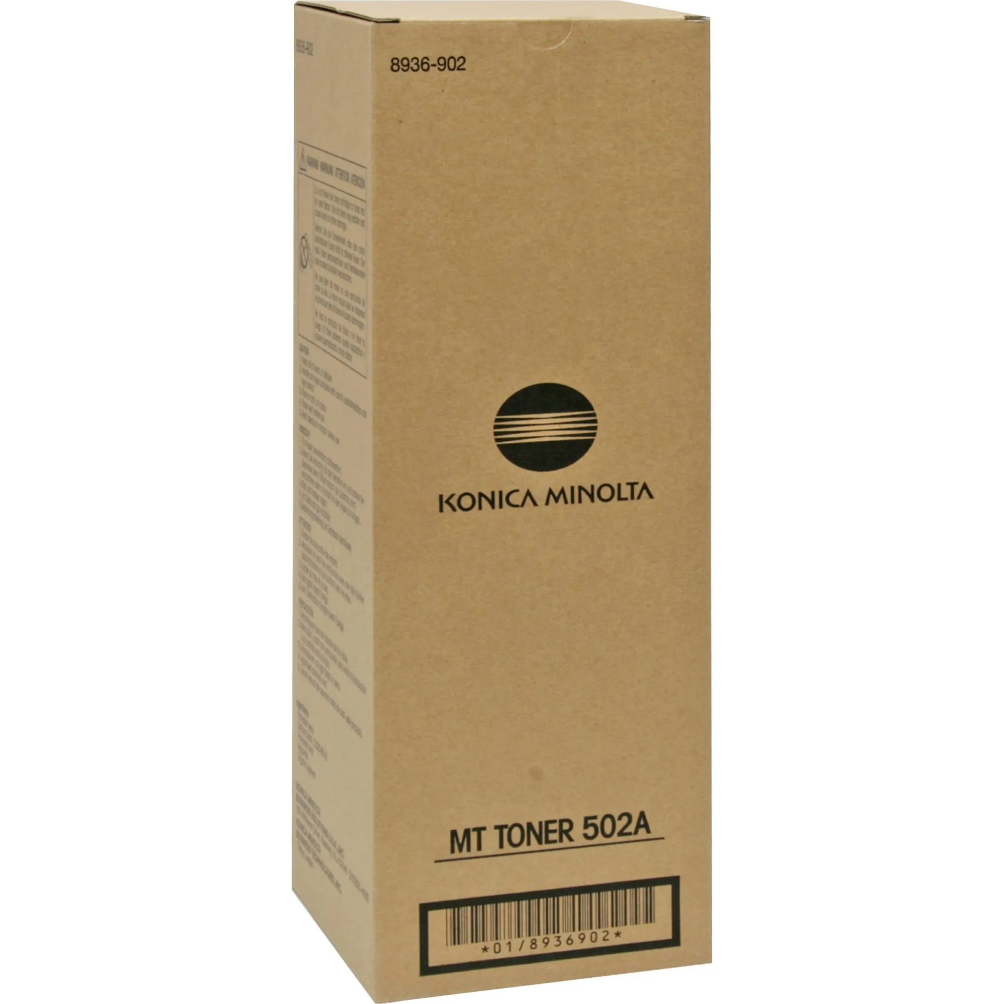 KONICA MINOLTA 8936-902 — Konica Minolta Type 502A Toner Cartridge - Laser - 33000 Pages - Black - 1 Each