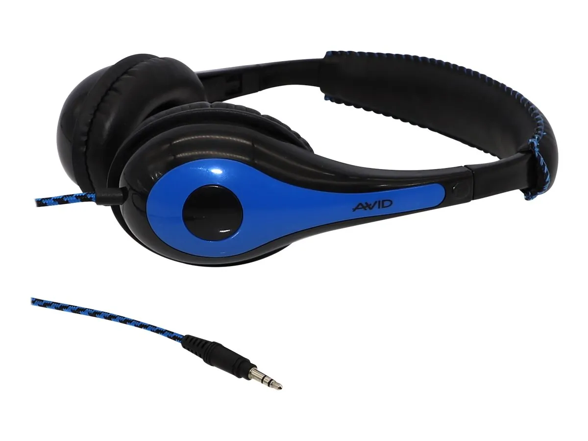 AVID 1EDU-AE35WH-TNOMIC — AE 35 One Ear Hdphn WhtBlk