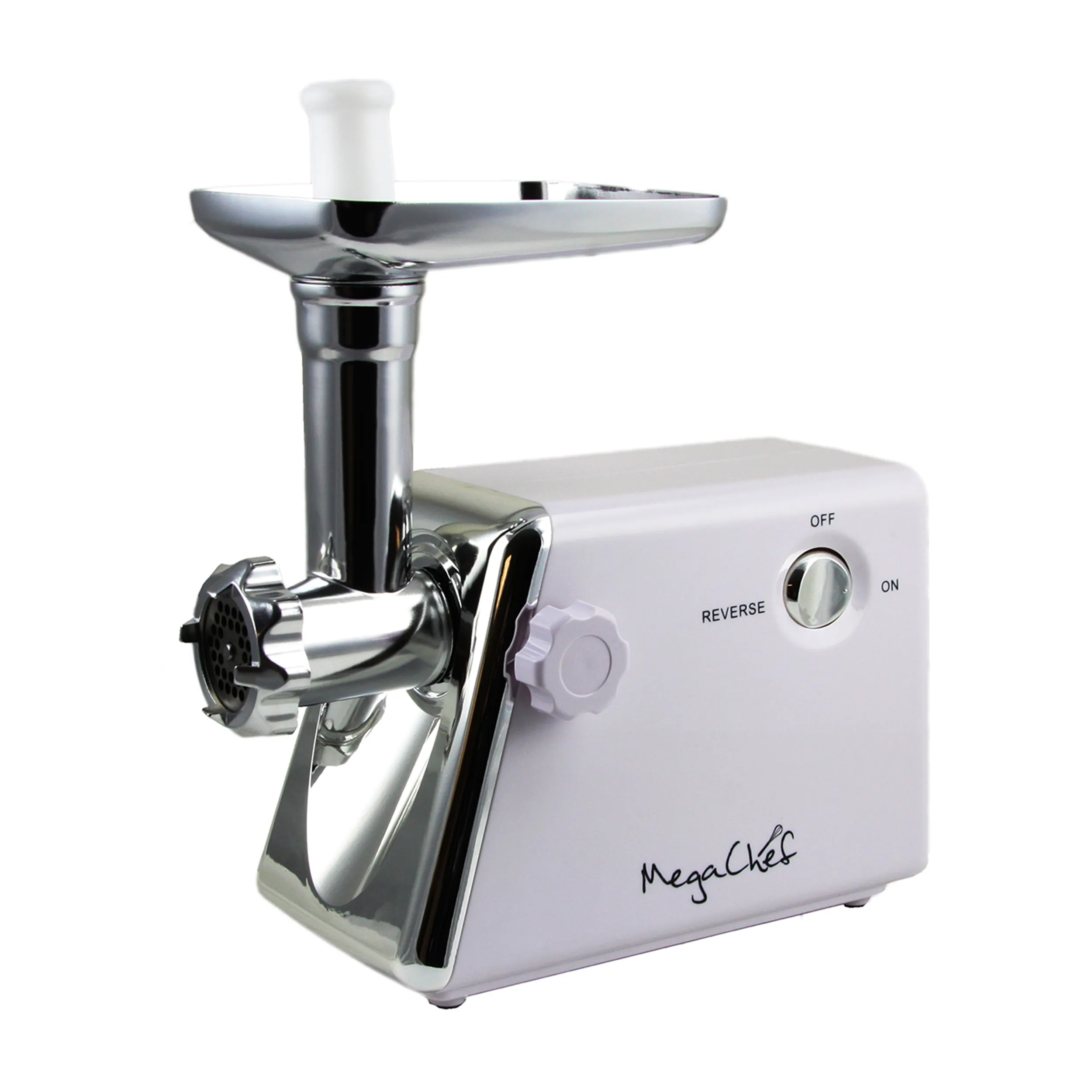 MegaChef MG-700 — MegaChef 1200 Watt Ultra Powerful Automatic Meat Grinder for Household Use