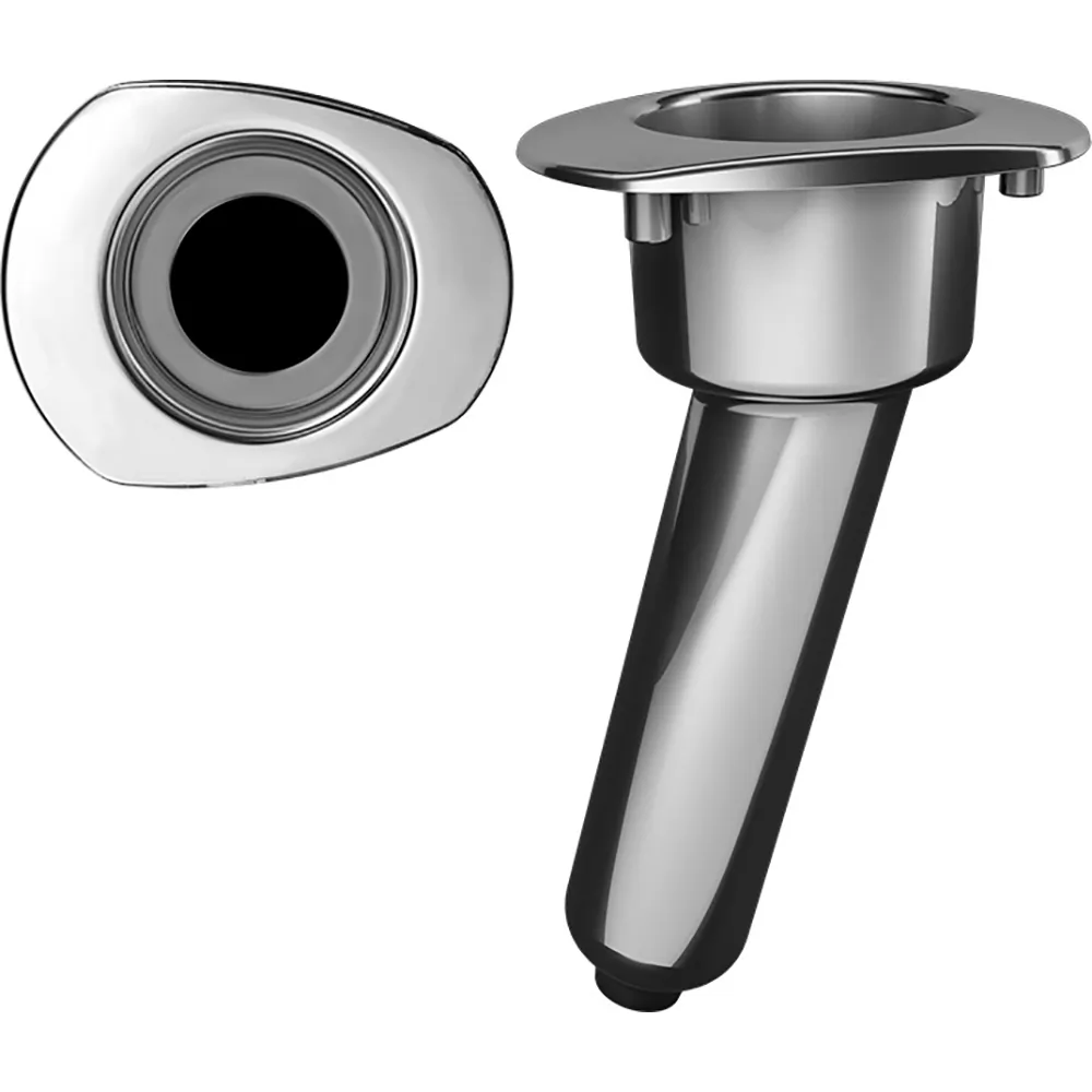 Mate Series C2015DS — Screwless Stainless Steel Oval Rod & Cup Holder - Drain