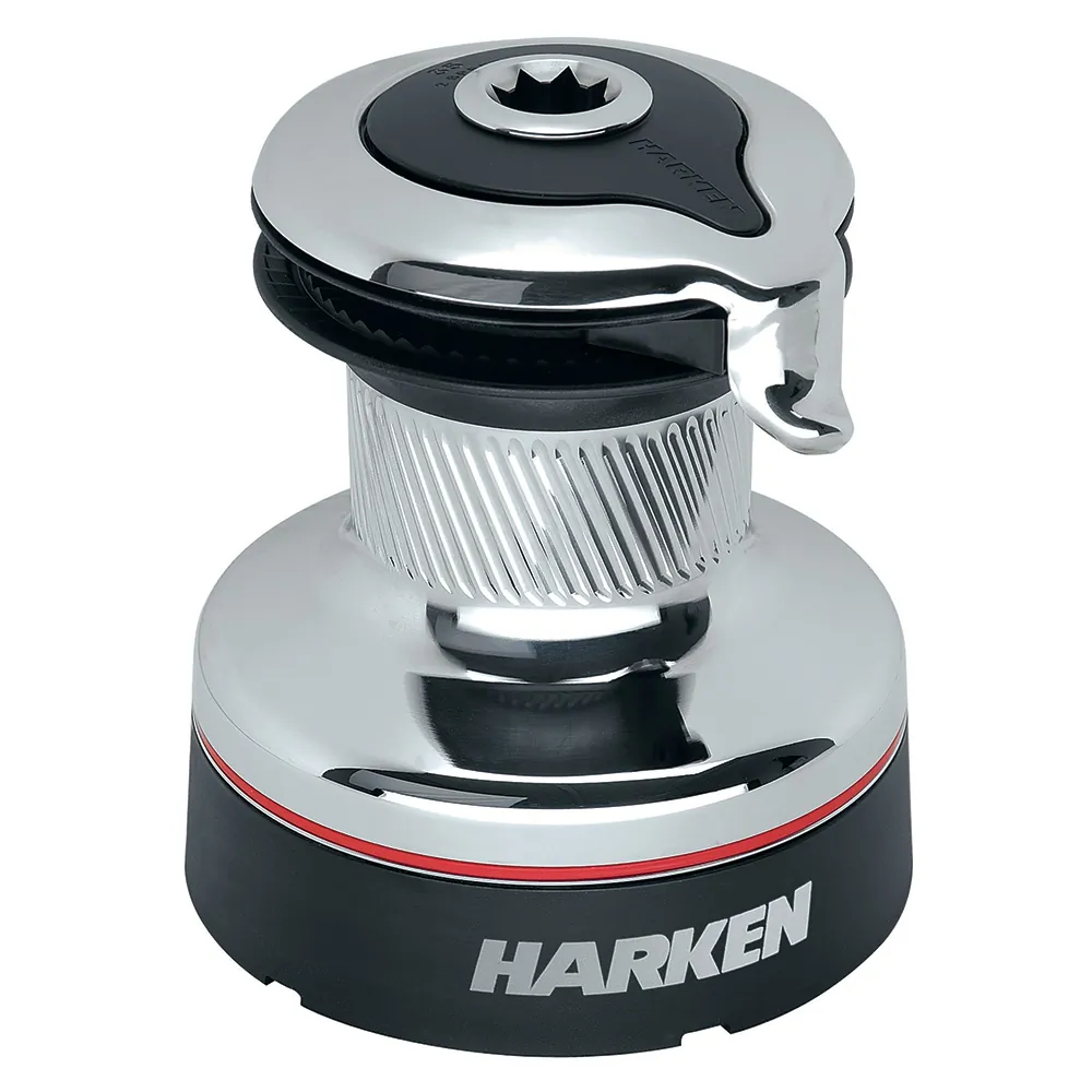 Harken 40.2STC - Harken 40 Radial Chrome Winch - Self-Tailing, 2 Speed