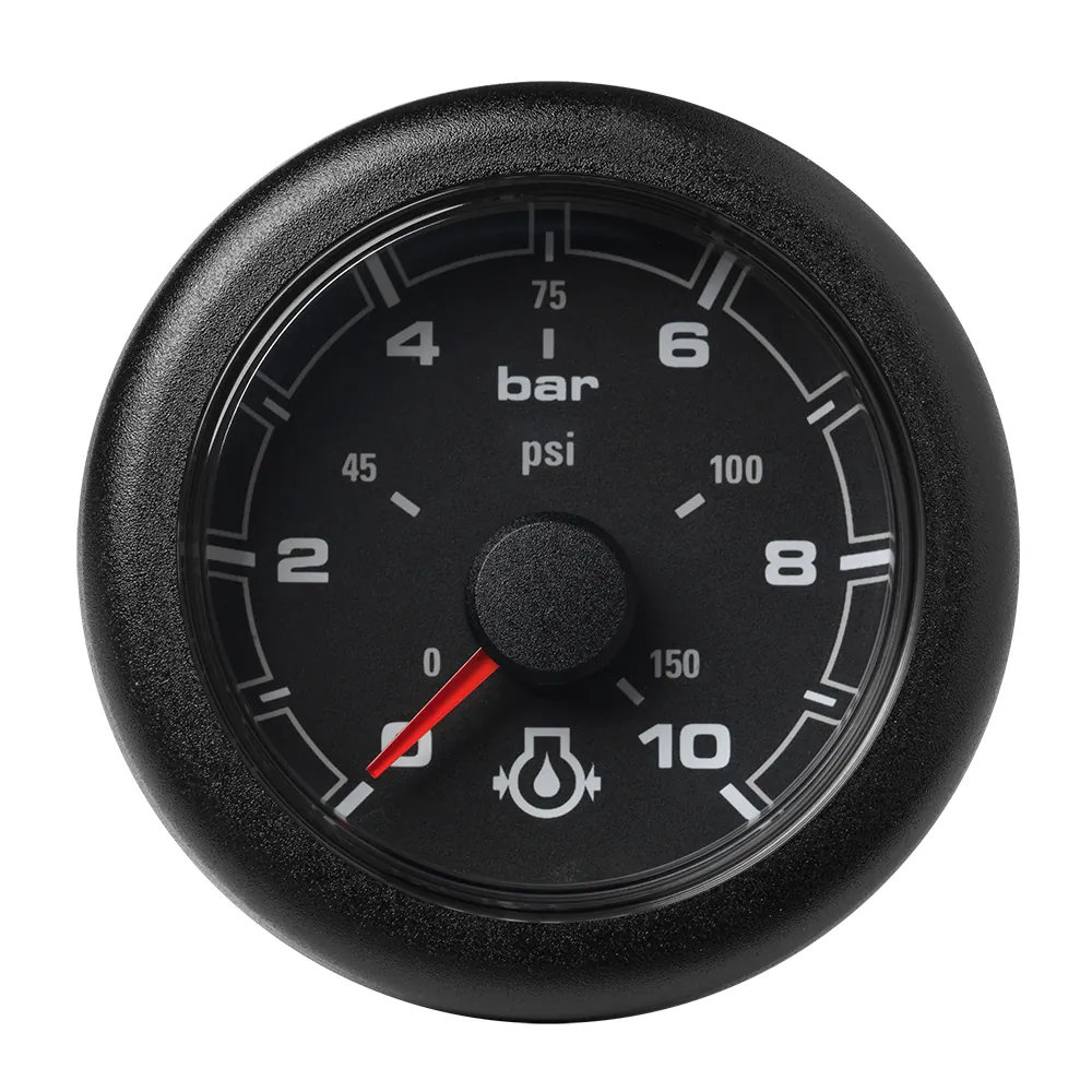 Veratron A2C1066000001 — Veratron OceanLink 52MM Engine Oil Pressure Gauge -10 Bar