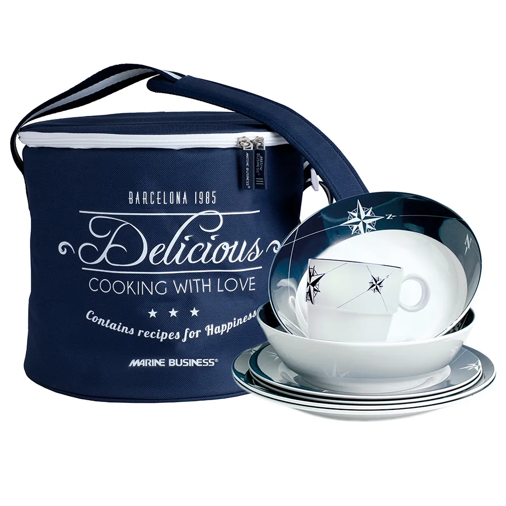 Marine Business 15147 — NORTHWIND Melamine Tableware Set for 4 - 16 Pieces