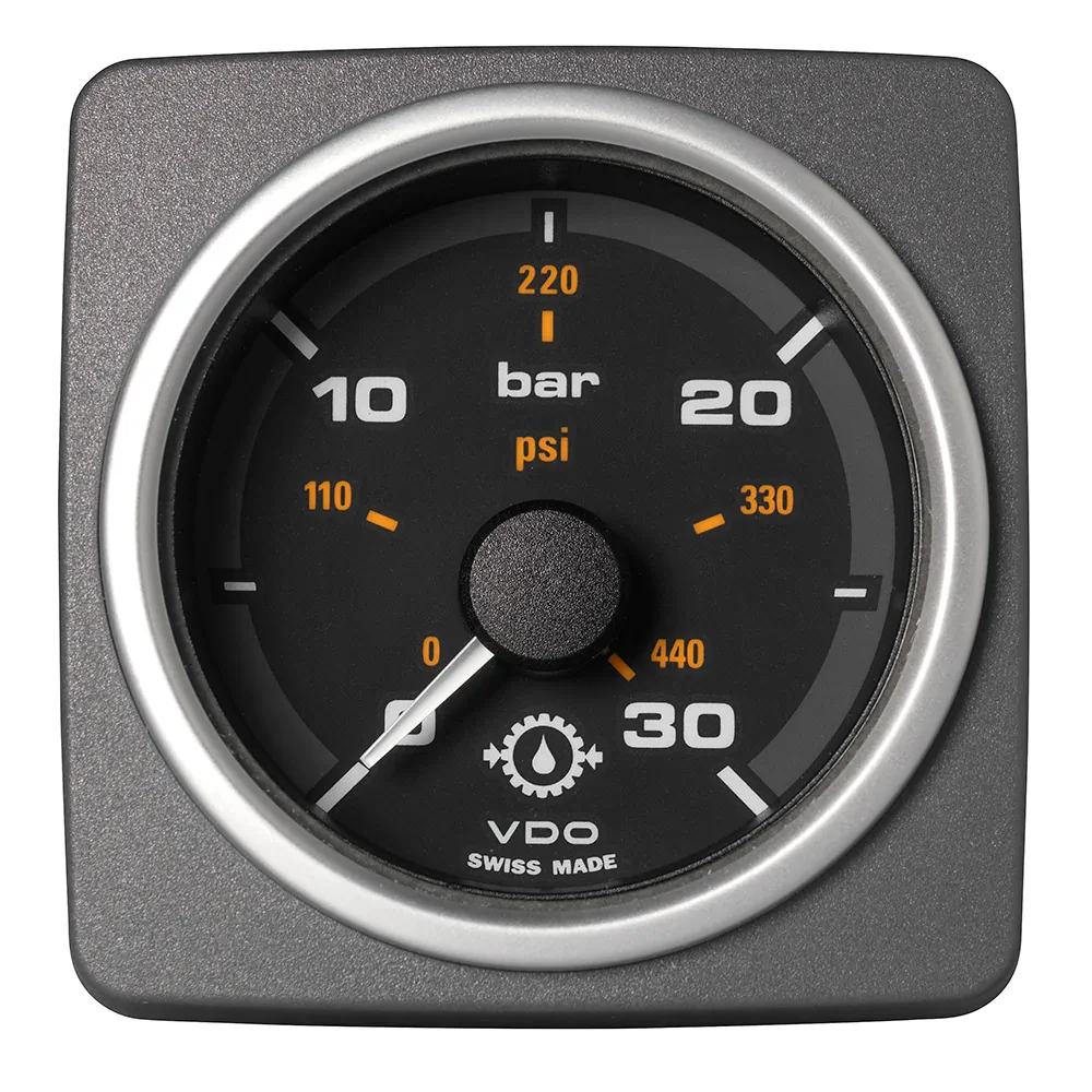 Veratron A2C59501937 — Veratron 52 MM AcquaLink Transmission Oil Pressure Gauge