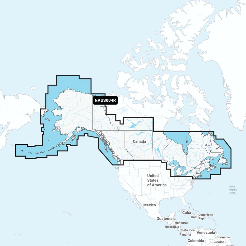Navionics 010-C1367-30 - Navionics+ NAUS004R Canada & Alaska