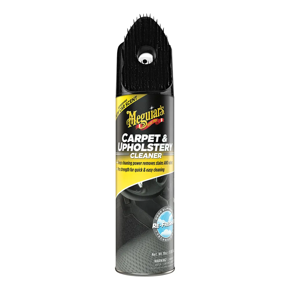 Meguiars G191419 — Meguiar's 19oz Carpet & Upholstery Cleaner with Scrubber