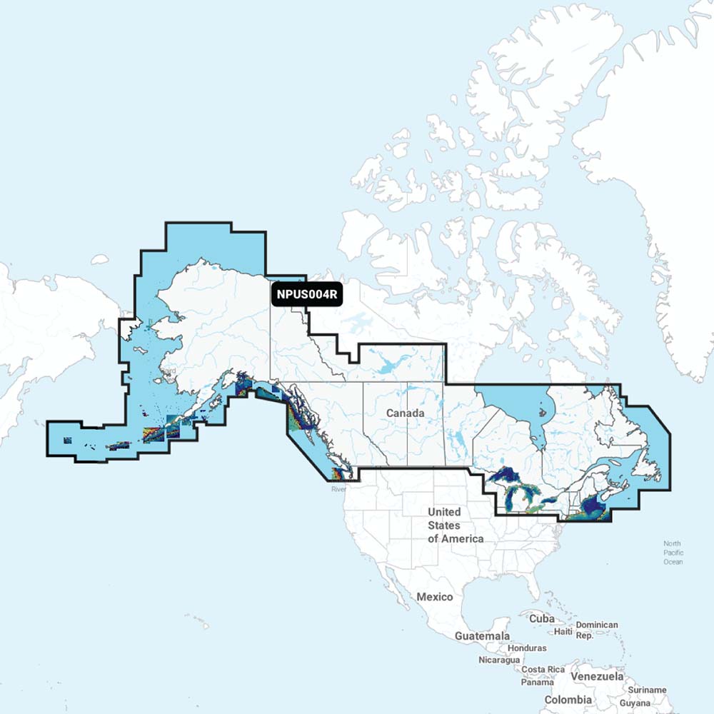 Navionics 010-C1367-40 - Navionics Platinum+ NPUS004R Canada & Alaska