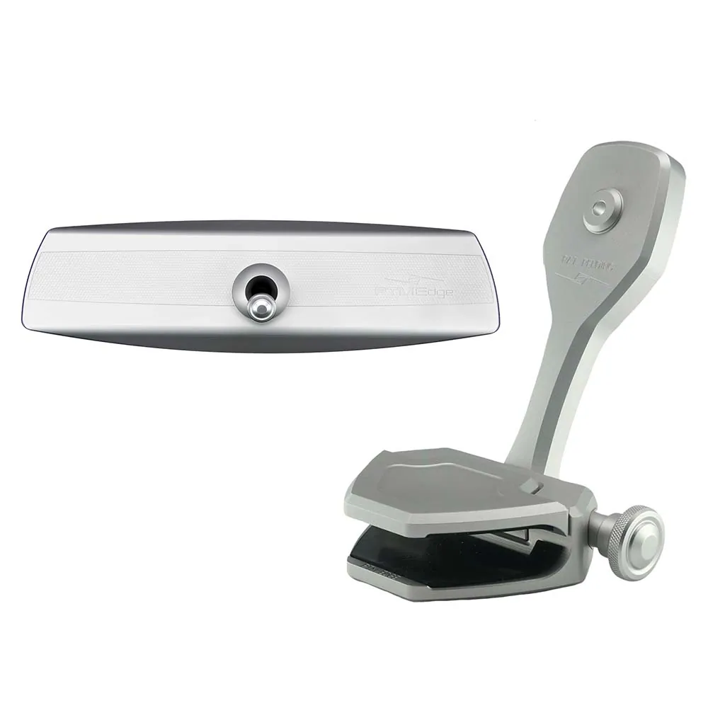Edge P12848-1300TEBCL — PTM Edge Mirror Kit with VR-140 & ZXR-300 Bracket (Silver)