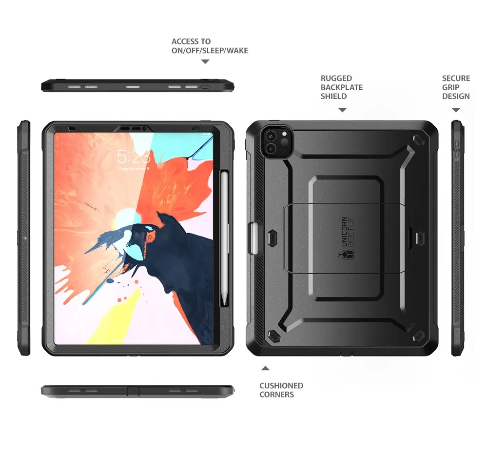 I BLASON PRO20-11-PUBP-BK - SUPCASE Unicorn Beetle Pro for iPad Pro 11 (2020)
