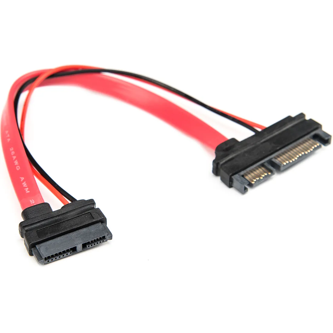 ROCSTOR Y10C253-R1 — PREMIUM 6IN SLIMLINE SATA TO SATA ADAPTER WITH POWER - F/M - SATA FOR OPTICAL DR