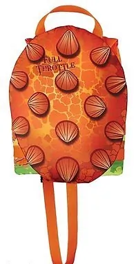 Full Throttle CW54489 — Full Throttle Water Buddies Life Vest - Child 30-50lbs - Dinosaurs