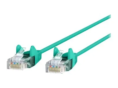 Belkin CE001B01-GRN-S — PATCH CABLE - UNSHIELDED TWISTED PAIR (UTP) - MALE LEFT GENDER - MALE RIGHT GEND