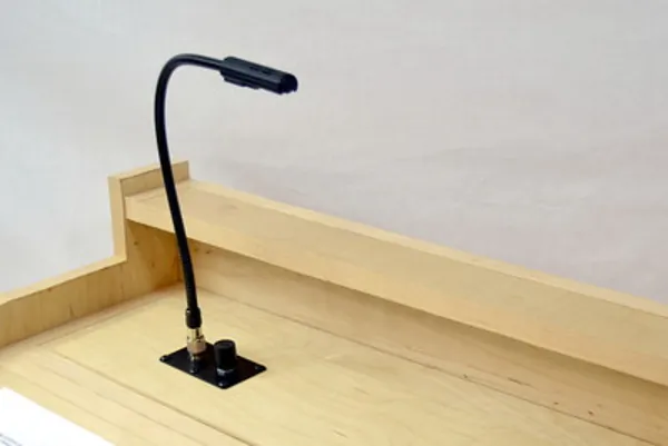 Littlite LA-18A-LED - Detachable LED Gooseneck Lamp with Locking Hood