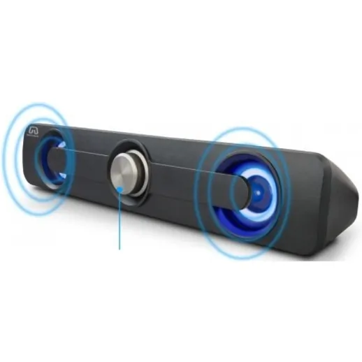 SYBAUSA SY-SPK20234 — GAMESTERGEAR SY-SPK20234 SPEAKER IS A LIGHT WEIGHT DESKTOP USB POWERED SOUND BAR