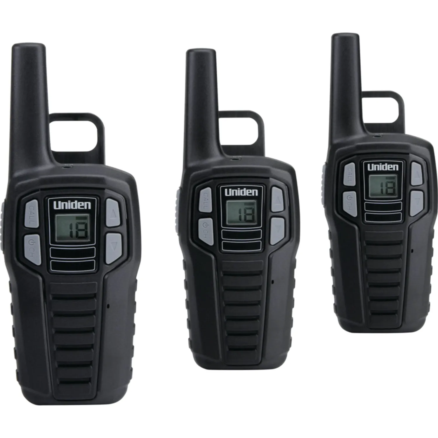 Uniden SX167-3CH - Uniden 16-mile 2-way Frs And Gmrs Radios (3 Pk With 9 Batter