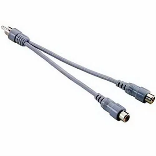 ACER AH25R — RCA AH25R Y-Adapter (1 Male to 2 Females) - Audio Splitter