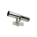 C.E. Smith 55108A — Adjustable Clamp-On Rod Holder for Pontoon Boats