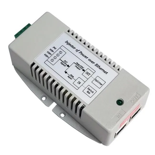 TYCON SYSTEMS TP-DCDC-1224G-4P - 9-36VDC IN 24VDC OUT 24W DC TO DC CONVERTER AND GIGABIT 4 PA