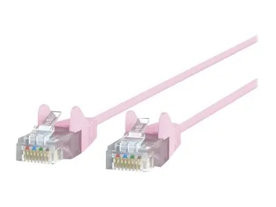Belkin CE001B05-PNK-S — PATCH CABLE - UNSHIELDED TWISTED PAIR (UTP) - MALE LEFT GENDER - MALE RIGHT GEND