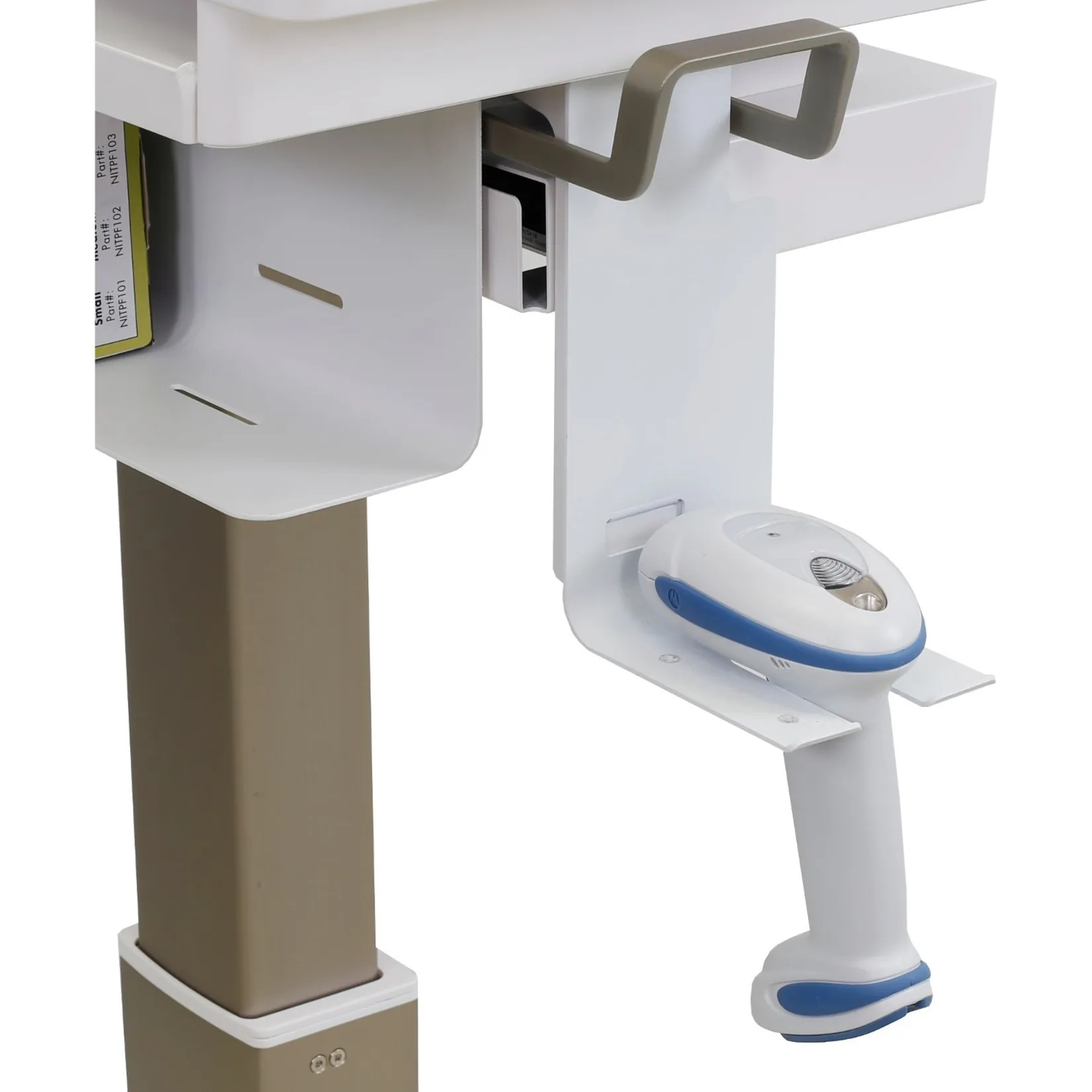 ERGOTRON 98-466 — SIDE-MOUNT SCANNER BRACKET, SLIM 2.0