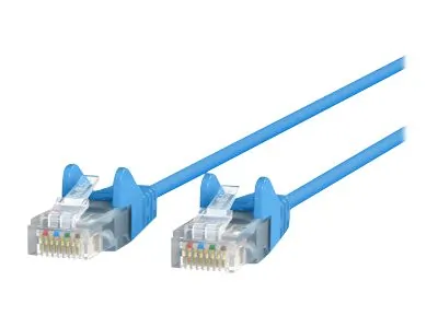 Belkin CE001B10-BLU-S — PATCH CABLE - UNSHIELDED TWISTED PAIR (UTP) - MALE LEFT GENDER - MALE RIGHT GEND